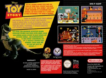 Toy Story (Europe) (En,Fr,De) box cover back